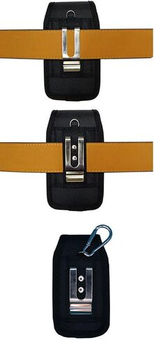 Classic Pouch with Belt Clip for Dexcom G7 Receiver (Vertical2/BLACK) in Kuwait