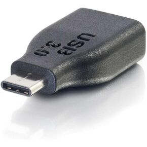 C2G كيبل USB 3.0، كيبل USB C الى A، متوافق مع تابلت ثاندربولت 3، كروم بوك بيكسل، سامسونج جالكسي تاب برو اس، ال جي G6، ماك بوك، اسود، 3 اقدام (0.91 متر)، كيبل تو جو 28831 in Kuwait