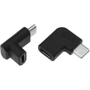 فكرة إبداعية 90 درجة USB 3.1 نوع C محول ذكر إلى أنثى محول محول البيانات in Kuwait