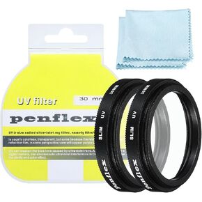 PATIKIL 37mm UV Filter, 2 PCS UV Protection Filter Slim UV Protection Camera Lens Filter Aluminum Optical Camera Accessory Crystal Clear Pics for 37mm Camera Lens Filter Photography in Saudi Arabia