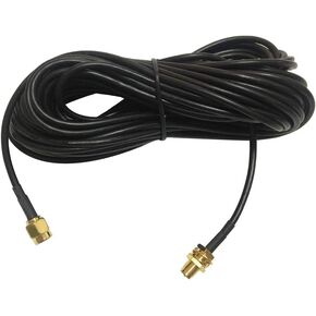 ايجويس كيبل تمديد محوري واي فاي RP-SMA بطول 33 قدم (10 متر) لراوتر واي فاي LAN WAN RG174 in Kuwait