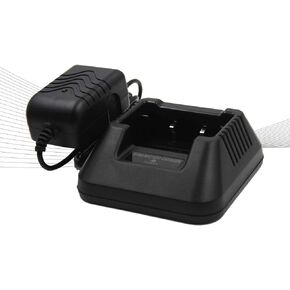 (2-Pack) UV-5R Li-ion Charger Fit Baofeng UV-5R UV-5RA UV-5RE TYT TH-F8 | 2-pack UV-5R li-ion charger with LED indicator, overcharge & 100-240V wide voltage for Baofeng UV-5R series ham radios in Kuwait