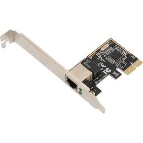 بطاقة شبكة PCIe بسرعة 1 جيجابت في الثانية، بطاقة شبكة جيجابت PCI Express بمنفذ واحد، محول شبكة إيثرنت RJ45 LAN PCIE بسرعة 100/1000 ميجابت في الثانية مع دعامة لنظام التشغيل Windows 10 و8,7 وXP in Kuwait