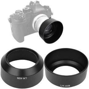 LH-40B Camera Lens Hood Replacement 37mm for Olympus Digital M.ZUIKO 45mm f/1.8(Silver) in Saudi Arabia