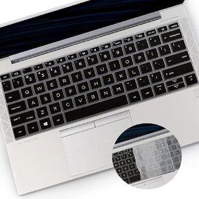 2-Pack Keyboard Cover for 13.3" HP EliteBook 430 630 G8 G9 G10, EliteBook X360 435 G8 G9, EliteBook 830 835 G7 G8 13.3" Laptop US Layout Keyboard Protective Skin (NOT FIT 830 835 G9 G10)