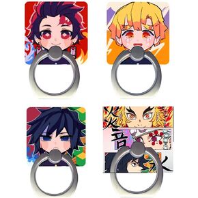 Kerr's Choice Slayer Phone Ring Animie Phone Stand Tablet Finger Grip Stand Phone Holder iPad Ring Japan Phone Accessories