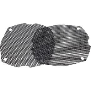 XMMT Chrome Front Mesh Speaker Grill Cover for Harley Touring FHLT/X Models 1996-2013