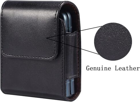 حافظة حماية من الجلد الطبيعي لجوال سامسونج جالكسي زد فليب 4، زد فليب 3 5G، زد فليب، زد فليب 5G، موتورولا موتو رازر 2022، رازر 5G، رازر 2019، حافظة حماية بحزام للجوال in Kuwait