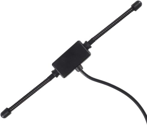 Universal Car Stereo AM FM Dipole Antenna,Hidden Adhesive Mount AM FM Radio Antenna for Vehicle Car Truck SUV Radio Stereo Head Unit Receiver Tuner,10 feet Cable DIN Plug Connector (Male) in Saudi Arabia