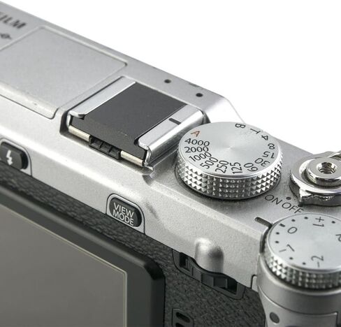 غطاء حماية لغطاء الحذاء الساخن معدني أسود من Elefront لـ Fujifilm X-E3، X-E2s، X-E2، X-T2، X-Pro2، X-T20 & X-T10، X100F & X100T & X100s in Kuwait