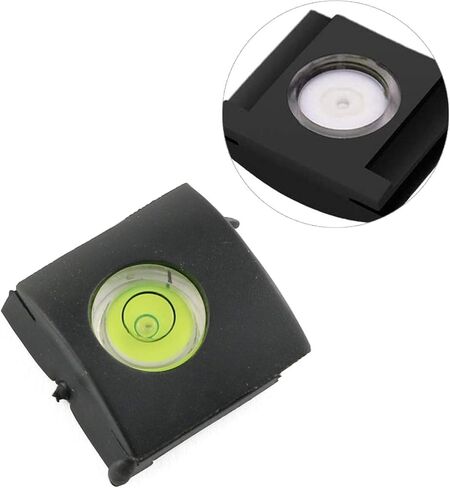 LRONG 2 قطعة كاميرا مستوى فقاعات حذاء ساخن مستوى حذاء لكاميرا SLR الرقمية مستوى فقاعات بمحور واحد وغطاء حذاء ساخن in Kuwait