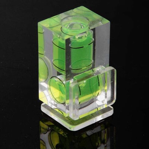 LRONG 2 قطعة كاميرا مستوى فقاعات حذاء ساخن مستوى حذاء لكاميرا SLR الرقمية مستوى فقاعات بمحور واحد وغطاء حذاء ساخن in Kuwait