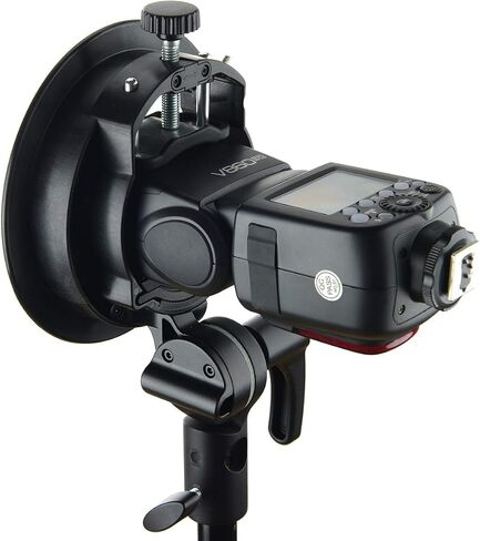 Godox 2 قطعة S2 Flash S Bracket with Bowens Mount, direction-Adjustable Hand,for Godox V1 AD200Pro إلخ Round Head Flash and AD400Pro AD200 V860II TT685 TT600 TT350 Series Speedlite in Saudi Arabia