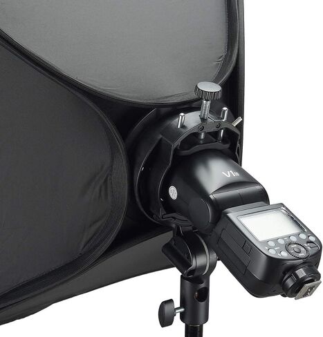 Godox 2 قطعة S2 Flash S Bracket with Bowens Mount, direction-Adjustable Hand,for Godox V1 AD200Pro إلخ Round Head Flash and AD400Pro AD200 V860II TT685 TT600 TT350 Series Speedlite in Saudi Arabia