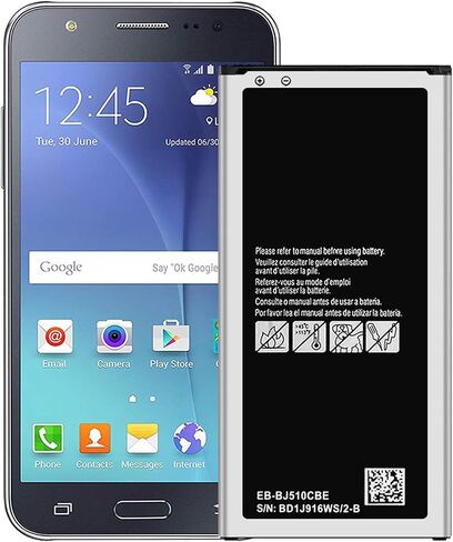 بطارية بديلة لهاتف سامسونج جالاكسي J5 2016 SM-J510MN EB-BJ510CBC in Kuwait