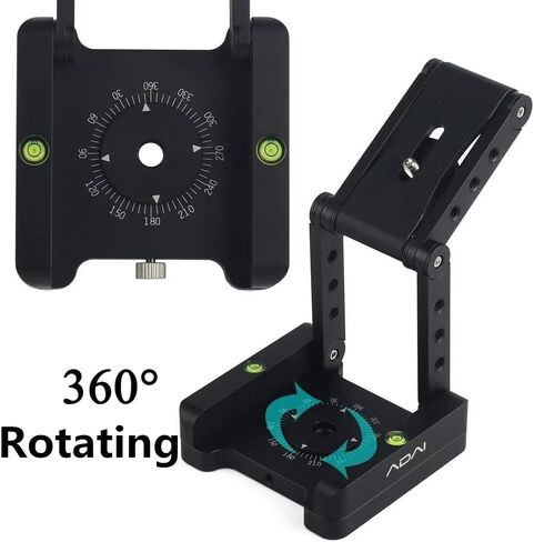 رأس قابل للطي Z Flex قابل للطي بزاوية 360 درجة، حامل ثلاثي القوائم من سبائك الألومنيوم للكاميرا Z Flex Tilt Head مع حامل لوحة إطلاق سريع متوافق مع كاميرا DSLR Canon Sony Pentax in Kuwait