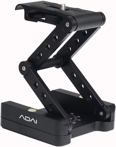 رأس قابل للطي Z Flex قابل للطي بزاوية 360 درجة، حامل ثلاثي القوائم من سبائك الألومنيوم للكاميرا Z Flex Tilt Head مع حامل لوحة إطلاق سريع متوافق مع كاميرا DSLR Canon Sony Pentax in Kuwait