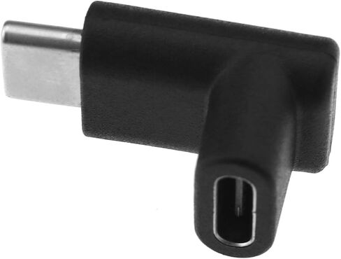 Creative-Idea 90 Degree USB 3.1 Type C Adapter Male to Female Data Extension Converter Adapter in Saudi Arabia