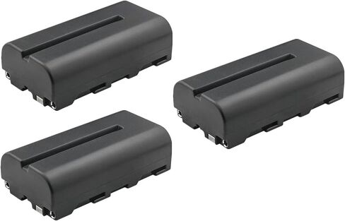 Kastar 2-Pack NP-F550 / NP-F570 Li-ion Battery 7.4V 2900mAh Replacement for YongNuo YN300, YN300-III, YN600, YN600L II, YN900, YN900 II LED Pro Video Light, YN1200 PRO-LED Video Light in Saudi Arabia