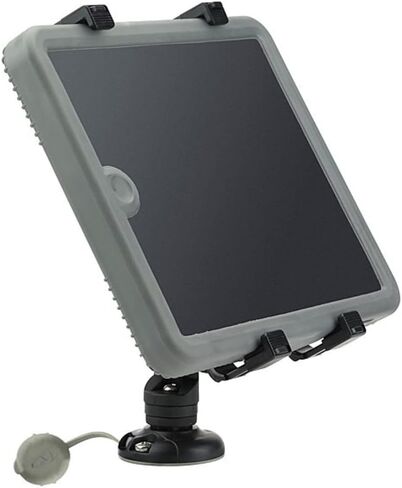 RAILBLAZA ScreenGrabba Rotating Adjustable Tablet Clamp Mount Holder, Compatible with All Tablets in Saudi Arabia