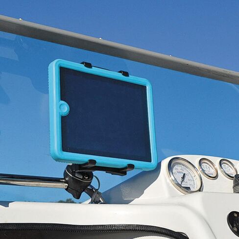 RAILBLAZA ScreenGrabba Rotating Adjustable Tablet Clamp Mount Holder, Compatible with All Tablets in Saudi Arabia
