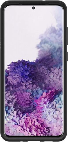 اوتربوكس حافظة جالكسي S20+/جالاكسي S20+ شبكة الجيل الخامس 5G (فقط - غير متوافقة مع اي موديلات جالكسي اس 20 اخرى) حافظة سيمتري سيريز - اسود، تصميم انيق للغاية ومتوافق مع الشحن اللاسلكي، حواف مرتفعة in Saudi Arabia