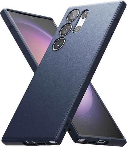 Ringke Onyx [Compatible with MagSafe] Designed for Samsung Galaxy S24 Ultra Case 5G, Prevents Oily Smudges Feels Good in The Hand Non-Slip Enhanced Grip Precise Cutouts for Camera - Magnetic Black in Saudi Arabia