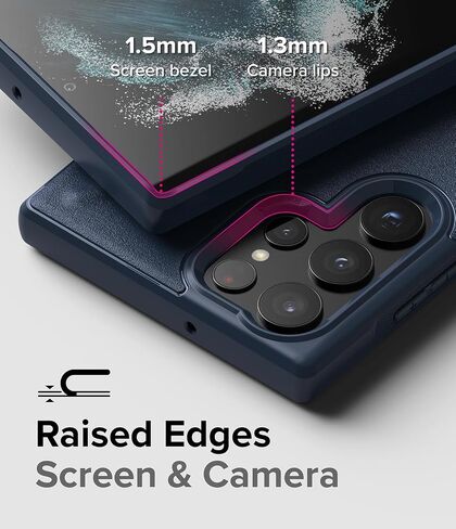 Ringke Onyx [Compatible with MagSafe] Designed for Samsung Galaxy S24 Ultra Case 5G, Prevents Oily Smudges Feels Good in The Hand Non-Slip Enhanced Grip Precise Cutouts for Camera - Magnetic Black in Saudi Arabia