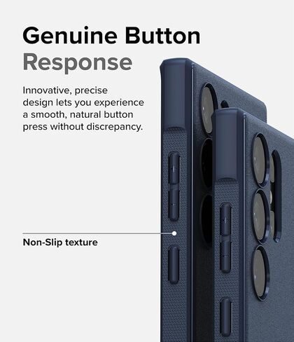 Ringke Onyx [Compatible with MagSafe] Designed for Samsung Galaxy S24 Ultra Case 5G, Prevents Oily Smudges Feels Good in The Hand Non-Slip Enhanced Grip Precise Cutouts for Camera - Magnetic Black in Saudi Arabia