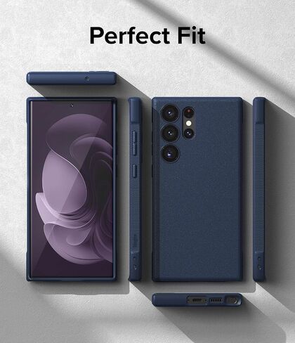Ringke Onyx [Compatible with MagSafe] Designed for Samsung Galaxy S24 Ultra Case 5G, Prevents Oily Smudges Feels Good in The Hand Non-Slip Enhanced Grip Precise Cutouts for Camera - Magnetic Black in Saudi Arabia