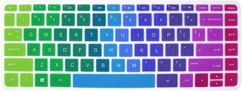 أغطية لوحة المفاتيح متوافقة مع 14 بوصة HP Laptop Stream 14-ax010nr 14-ax020nr، HP Envy 14-j000 14-j004، 14-ab010 14-ab166us 14-ac159nr 14-ad006 14-an010nr 14-an013nr 14-an080nr 14-al0 62ن ( أومبير بينك) in Kuwait
