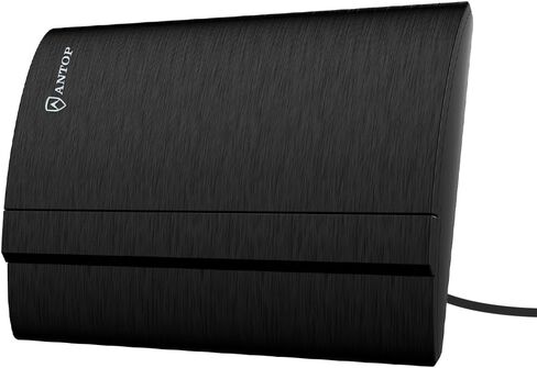 ANTOP Amplified AM/FM Radio Antenna, Digital Indoor Aerial, Boost Weak FM Signals Reduce Noise 50 Miles in Kuwait