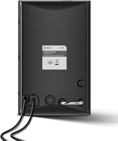 ANTOP Amplified AM/FM Radio Antenna, Digital Indoor Aerial, Boost Weak FM Signals Reduce Noise 50 Miles in Kuwait