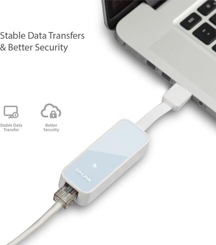 موزع USB محمول 3 منافذ USB 3.0 من تي بي لينك، مع محول شبكة منفذ إيثرنت سرعة جيجابت، خاصية توصيل وتشغيل لماك بوك، ماك برو / ميني، آي ماك، إكس بي إس، سيرفس برو، نوت بوك و أجهزة الكمبيوتر المكتبي in Saudi Arabia
