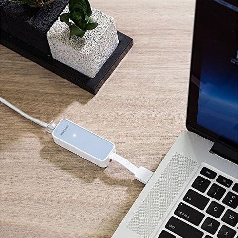 موزع USB محمول 3 منافذ USB 3.0 من تي بي لينك، مع محول شبكة منفذ إيثرنت سرعة جيجابت، خاصية توصيل وتشغيل لماك بوك، ماك برو / ميني، آي ماك، إكس بي إس، سيرفس برو، نوت بوك و أجهزة الكمبيوتر المكتبي in Saudi Arabia