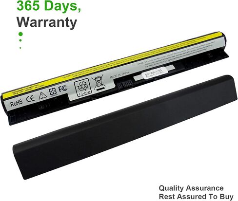 Shareway بطارية كمبيوتر محمول بديلة 4 خلايا لجهاز Lenovo G40 G40-45 G40-70M G40-80 G50 G50-45 G50-70M G50-80 Z50-30 Z50-70 Z40-70 L12L4A02 [14.8 فولت 2600 مللي أمبير] in Kuwait