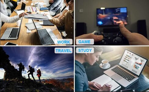 Shareway بطارية كمبيوتر محمول بديلة 4 خلايا لجهاز Lenovo G40 G40-45 G40-70M G40-80 G50 G50-45 G50-70M G50-80 Z50-30 Z50-70 Z40-70 L12L4A02 [14.8 فولت 2600 مللي أمبير] in Kuwait