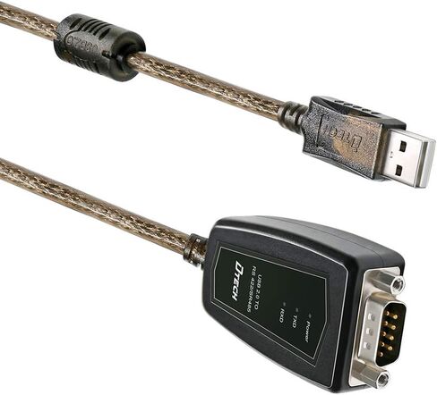 DTECH USB to RS485 Adapter RS422 Serial Port Cable with CP2102 Chip Terminal Board LED Lights Ferrite Core for Windows 11 10 8 7 XP Mac (5 Feet) in Saudi Arabia