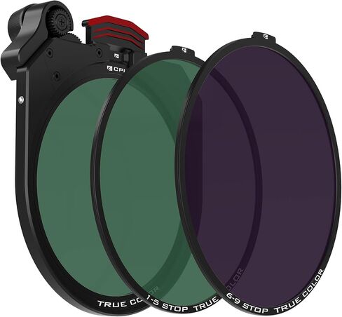 Freewell True Color VND 1-5 & 6-9 Stop, CPL Filters Compatible only with Eiger Matte Box Filter System in Saudi Arabia