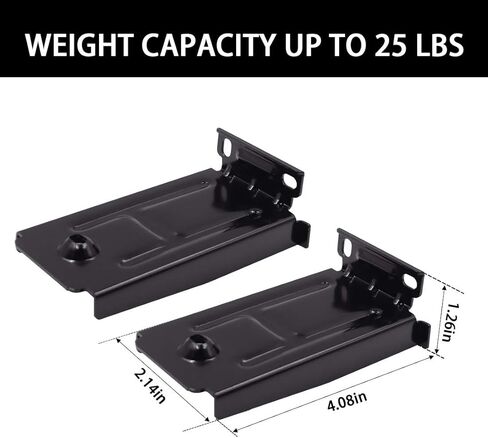 تيندودو زوج واحد من دعامات تثبيت مكبر الصوت على الحائط لمكبر الصوت LG SPP5B-W SK8 SK8Y SP7Y SPD7Y SP8YA SP9YA SP11RA دولبي اتموس، شماعات حائط سوداء مع ملحقات تثبيت in Kuwait