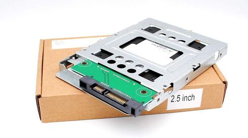 2.5 انش SSD الى 3.5 انش ساتا القرص الصلب محول القرص الصلب علبة علبة قفص التبديل السريع محول قابس محول متوافق مع جميع 3.5 انش ساتا/ساس درايف كادي ليونكس in Saudi Arabia