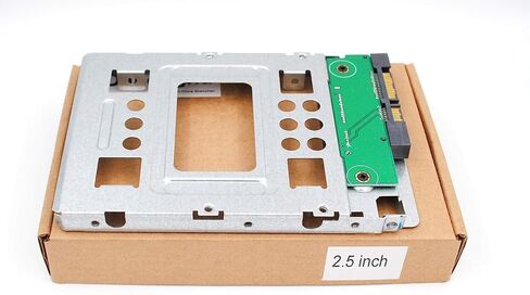 2.5 انش SSD الى 3.5 انش ساتا القرص الصلب محول القرص الصلب علبة علبة قفص التبديل السريع محول قابس محول متوافق مع جميع 3.5 انش ساتا/ساس درايف كادي ليونكس in Saudi Arabia