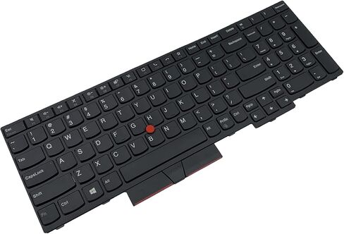 لوحة مفاتيح بديلة للكمبيوتر المحمول بتصميم أمريكي لأجهزة Lenovo ThinkPad T15 P15s Gen 1 T15 Gen 2 P15s Gen 2 5N20V78025 in Saudi Arabia