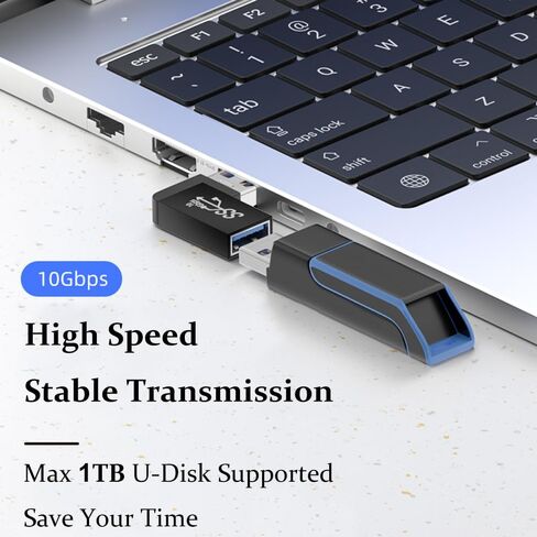 Warmstor 6 حزمة 10 جيجابت في الثانية USB 3.0 ذكر إلى أنثى محول أعلى أسفل يسار يمين 90 درجة زاوية يمين كابل USB موصل تمديد 6 أنواع يدعم سرعة الشحن 3A in Kuwait