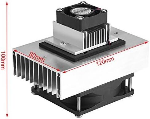 DIY Refrigeration Semiconductor, DC12V Thermoelectric Cooling System, Conduction Module, Radiator, Fan, XH-X200 in Saudi Arabia
