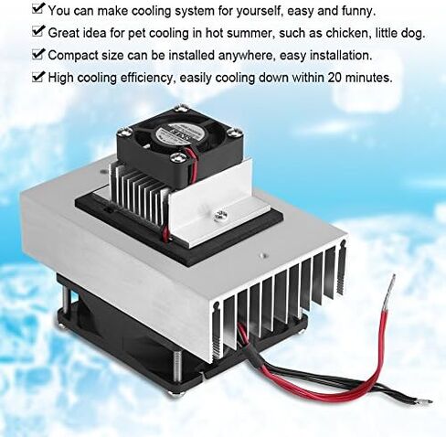 DIY Refrigeration Semiconductor, DC12V Thermoelectric Cooling System, Conduction Module, Radiator, Fan, XH-X200 in Saudi Arabia