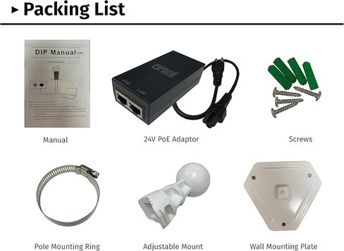 [New Upgraded] VIEWISE Outdoor Wireless WiFi Bridge, Point to Point or Point to Multi-Point, EZ Setup via Dip Switches, 5GHz, 150Mbps 48V PoE (48V - 5GHz / 150Mbps) White NBD5152/2302 in Kuwait