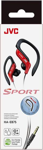 JVC HAEB75B Sports Clip Headphone (Black) in Saudi Arabia