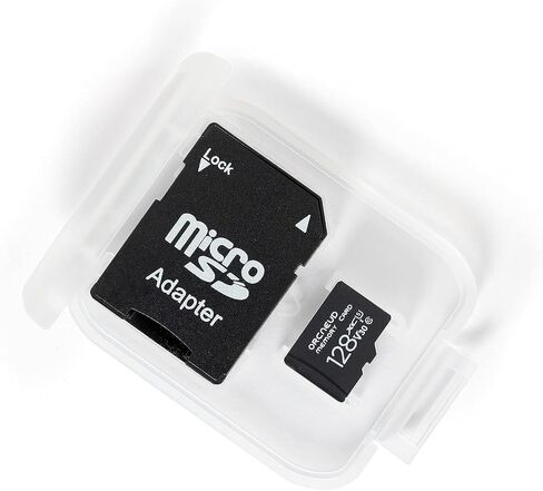 بطاقة MicroSDHC MicroSDXC TF سعة 128 جيجابايت مكونة من قطعتين بطاقة SD صغيرة 4K R: 100 ميجابايت/ثانية W: 60 ميجابايت/ثانية UHD Full HD U5 فئة 50 A2 بطاقة ذاكرة TF عالية السرعة لنقل كاميرات Dash والهاتف بدون طيار والكمبيوتر الشخصي (عبوتان) in Saudi Arabia