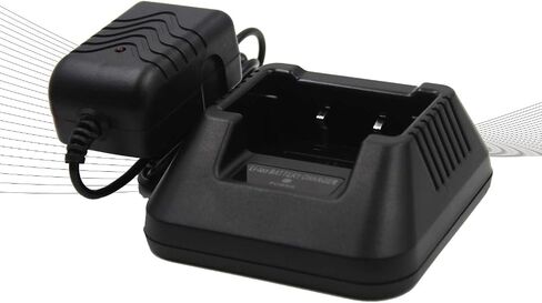 (2-Pack) Li-ion Battery Desktop Charger for Baofeng UV-5R UV-5RA UV-5RB UV-5RC UV-5RD UV-5RE UV-5RePlus TYT TH-F8 Two Way Radio in Saudi Arabia